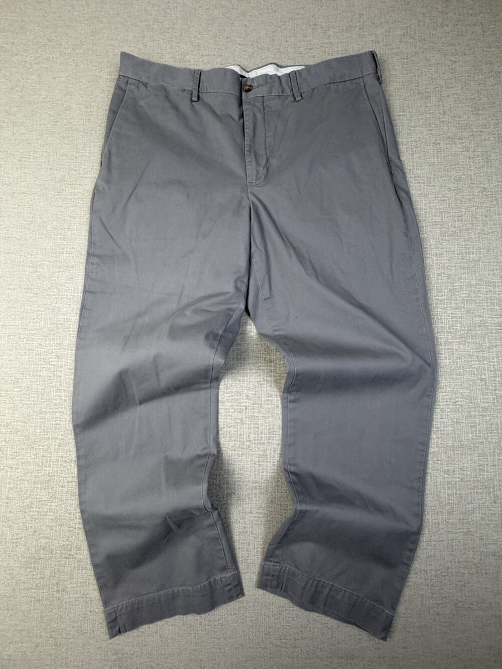 Polo Ralph Lauren Men’s 38x30 Gray Stretch Straight Fit Chino Pants